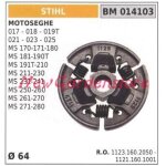 Embrayage complet stihl pour moteur de tron�onneuse 017 018 019t 021 023 025 ms170 014103