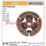 Embrayage complet stihl pour moteur de trononneuse 024 026 ms240 260 270 280 015681