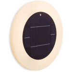 Newgarden - papaya 30 applique d'extrieur avec charge solaire et batterie rechargeable. lumire led ...