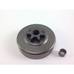 Pignon d'embrayage stihl tronçonneuse 029 034 036 039 ms290 001667 38145xw Pignon d'embrayage stihl tronçonneuse 029 034 036 039 ms290 001667 38145xw