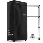 Sche - linge noir newlux secadry par ventilation, 1200w, lumire uv, capacit 15kg, temp. 180min, 3 ...