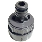 Nez de robinet avec aquastop gardena