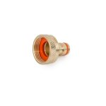 Nez de robinet gw 1  (26 / 34) en laiton pour tuyau d'arrosage (lot de 2)