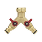 Arcanaute - nez slecteur 2 circuits laiton femelle - femelle 20 - 27