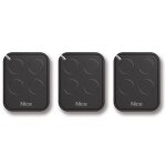 Nice - lot de 3 t�l�commandes flo4re - �metteur � code tournant era flore - 433. 92 mhz