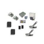 Nice - kit d'automatisation de moteur souterrain 24 v mfab3024bdkce pour portails battants