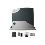 Nice - kit d'automatisation de moteur de portail coulissant routier rdkce rd400 400 kg 24 v