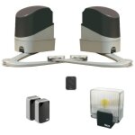 Nice - kit automatisme pour portail battant popkit pop7124kce