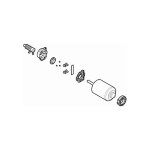 Nice - kit moteur lectrique prme06hs mfabhs m - fab hs pice de rechange d'origine prme06hs