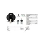 Nice - moteur era star m 45mm, filaire 15nm 17rpm, max 28kg, fin course lectronique