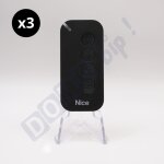 Nice mygo4 - lot de 3 nouvelles t�l�commandes 4 canaux pour portails et portes de garage - remplace les ...