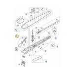 Nice - prto04i moteur �lectrique 24v toona 5024 to5024i pi�ce de rechange d'origine prto04i