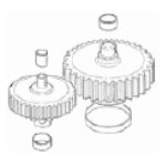 Nice - rmhws2007 groupe d'arbre de sortie ws mhouse pi�ce de rechange d'origine rmhws2007