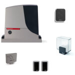 Nice - robus 500 hs kit motorisation portail coulissant 24v