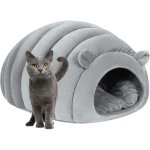 Niche pour chat chaud grotte de dôme moelleux lit de chaton chenil panier de chien douillet lit nid intérieur ... Niche pour chat chaud grotte de dôme moelleux lit de chaton chenil panier de chien douillet lit nid intérieur ...
