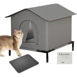 Niche d'ext�rieur pour chat r�sistante aux intemp�ries