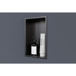 Niche murale de douche, étagère encastrable douche acier inox - 20x30x10cm - nt203010x bronze à canon ... Niche murale de douche, étagère encastrable douche acier inox - 20x30x10cm - nt203010x bronze à canon ...
