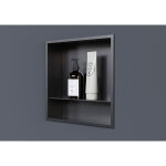 Niche murale de douche, étagère encastrable douche acier inox - 30x30x10cm - nt303010x bronze à canon ... Niche murale de douche, étagère encastrable douche acier inox - 30x30x10cm - nt303010x bronze à canon ...