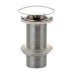 Nicoll - bonde laiton filet�e clapet fixe hauteur 100mm