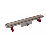 Nicoll - caniveau douche 690mm �40 + grille r�versible