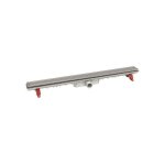 Nicoll - caniveau de douche docia faible hauteur avec grille - 50x890 mm Nicoll - caniveau de douche docia faible hauteur avec grille - 50x890 mm
