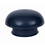 Nicoll - chapeau de ventilation simple ardoise �160 / 259 mm cc16