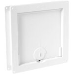 Nicoll - chati�re porte � chat - blanc mi8b