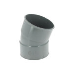 Nicoll - coude 20° pvc évacuation femelle femelle Ø125 Nicoll - coude 20° pvc évacuation femelle femelle Ø125