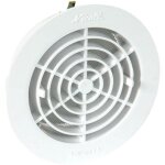 Nicoll - grille � fermeture pour tubes, tuyaux et gaines �125 moust.
