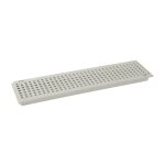 Nicoll - grille piscine pvc 130 x 500 mm - pour caniveau connecto - blanc