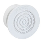 Grille ronde ma�onnerie pour contre - cloison mousti. � 38 - nicoll