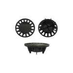 Nicoll - grille pour siphon de cours 250x250, gris fonc