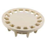 Nicoll - grille pour siphon de cour sc756s 200x200, coloris sable