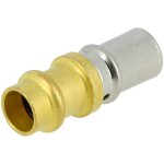 Nicoll - manchon de transition � sertir tube multicouche fluxo �16 - cuivre � sertir �14