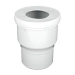 Pipe wc sortie droite 100 avec joint 85 / 107 mm qw33 - nicoll