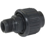 Nicoll - raccord pression pvc union 3 pi�ces femelle �50 - m�le 1'1 / 2 (40 / 49) � visser