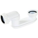 Nicoll siphon baignoire plastique horizontal Ø40 Nicoll siphon baignoire plastique horizontal Ø40
