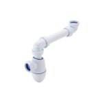 Nicoll - siphon lavabo 32 mm easyphon avec tubulure arrière déport bmt02 Nicoll - siphon lavabo 32 mm easyphon avec tubulure arrière déport bmt02
