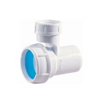 Nicoll - soupape anti vide d. 32, 33x42 pour siphon lavabo chrom�, 0201186