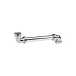 Nicoll - tubulure lavabo chrome l268m sortie arrire 1'1 / 4