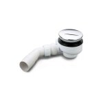 Nicoll - bonde de douche turboflow capot abs chrom� tb90