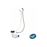 Vidage baignoire nicoll avec siphon extra - plat inclus
