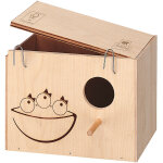 Nido medium nid d'oiseau en bois fsc. variante medium - mesures: 19. 5 x 14 x h 14 cm - - ferplast