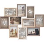 Nielsen collage multicolore cadre photo bois 10 emplacements