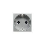 Prise schuko 2p + tt argent niessen zenit n2288 pl