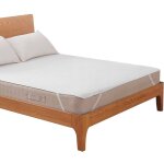 Monmobilierdesign - night al�se prot�ge matelas imperm�able avec coins �lastiques 180x200 cm