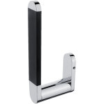 Nimco - nava - porte papier toilette, noir mat / chrome na 28055r