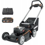 Tondeuse � gazon sans fil nitro 40v, mulching, autoport�e, sans balais, chargeur double rapide worx wg749e ...
