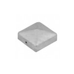 Chapeau de poteau pyramidal zingu  visser - 70 x 70 mm