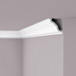 Nmc - corniche tl nomastyl noel marquet profil de d�coration design intemporel classique blanc 2 m